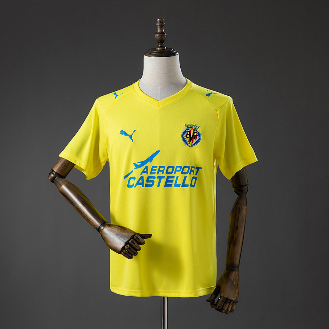 Villarreal 08_09 Home Retro Jersey S-XXL