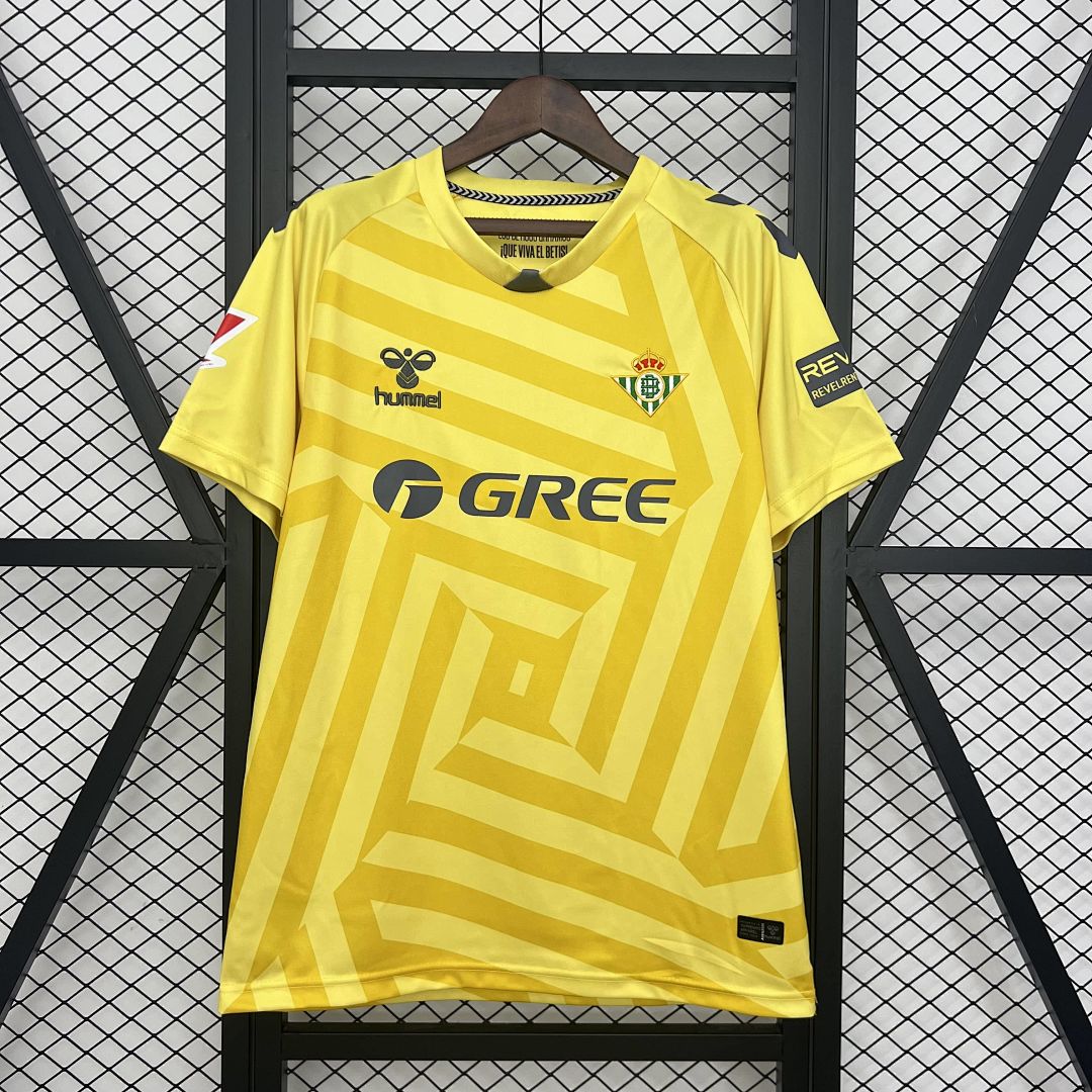 25_26 Real Betis portero amarillo S-4XL