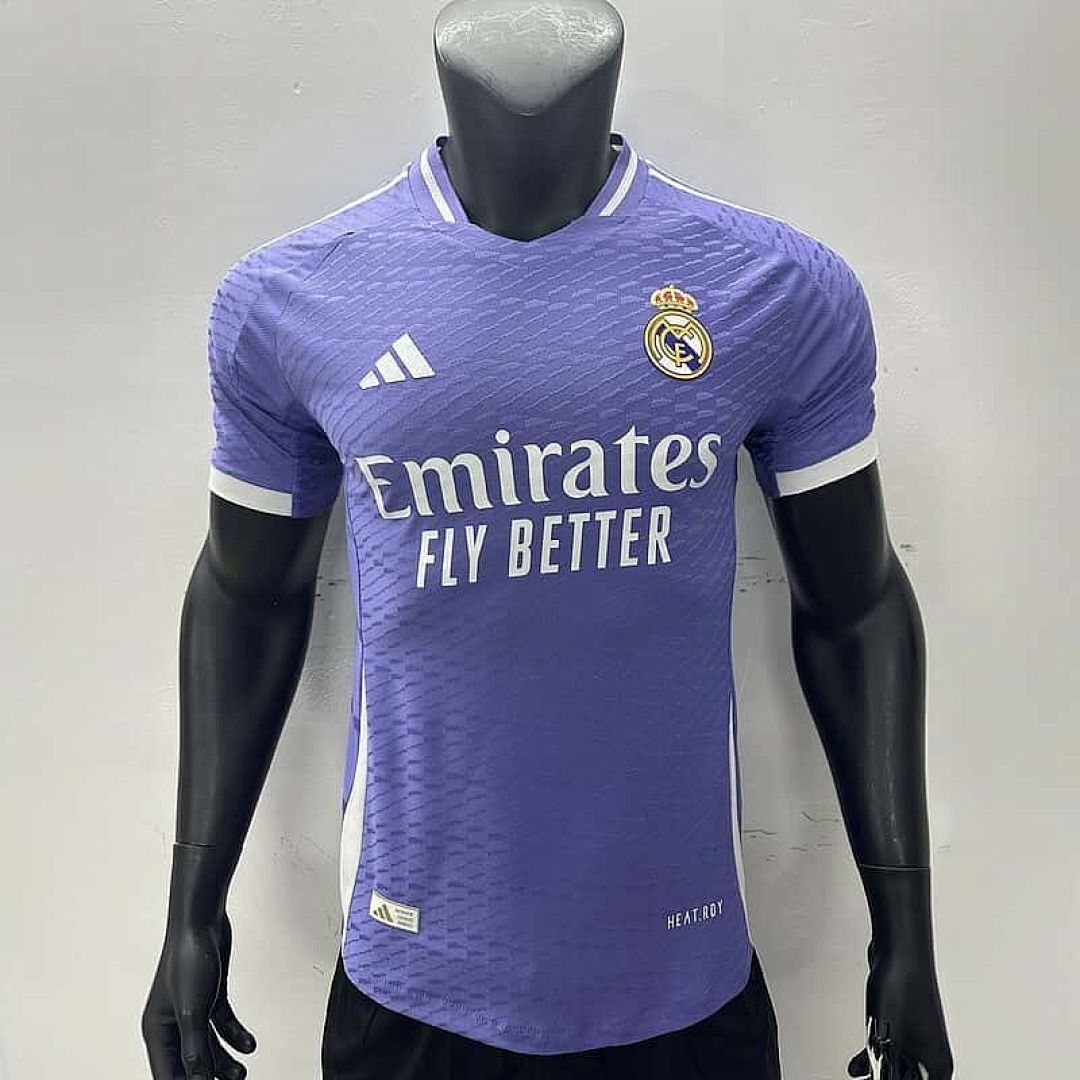 24-25 Real Madrid Away Kit Player Version Shirt