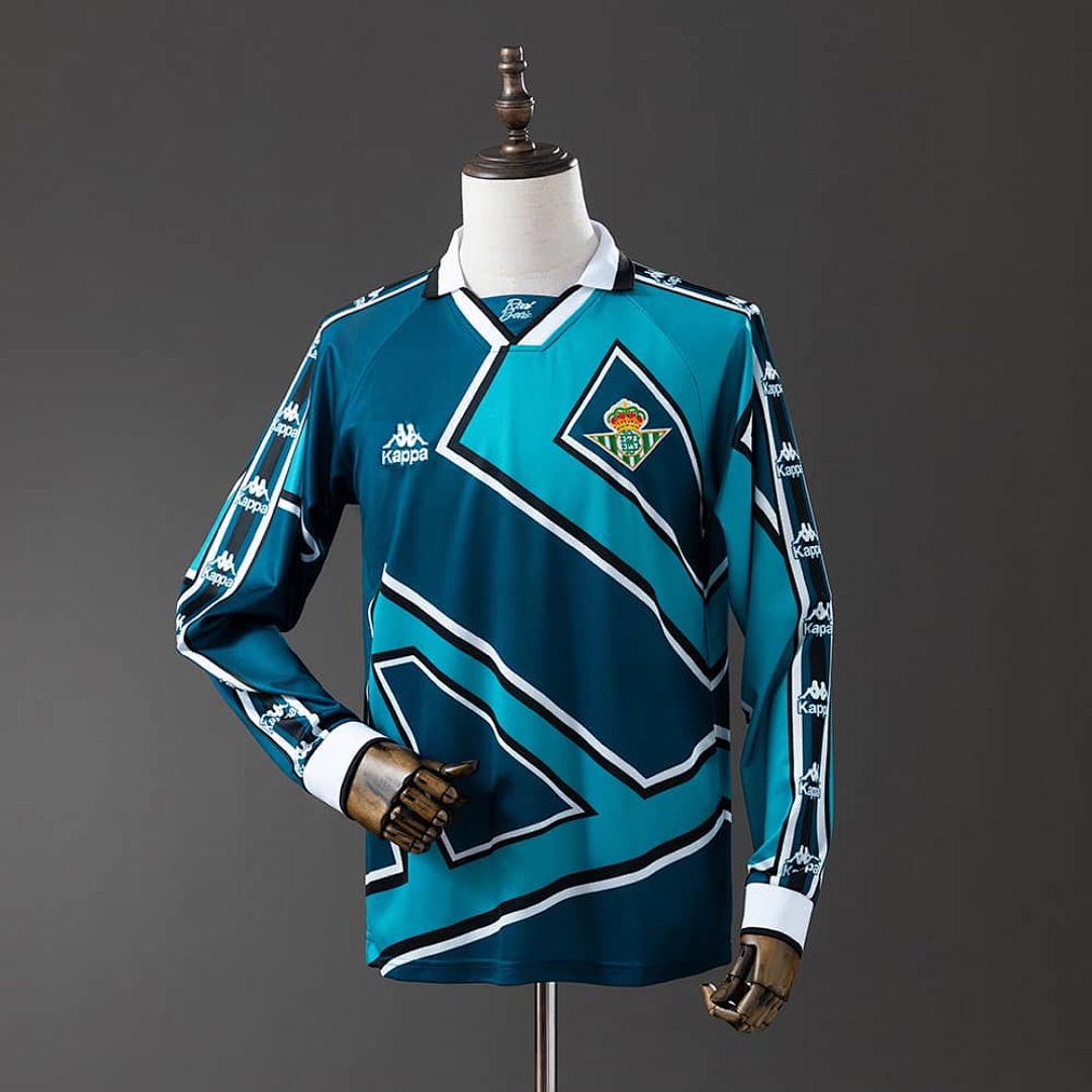 Real Betis 95_97 Away Long Sleeve Retro Jersey S-XXL