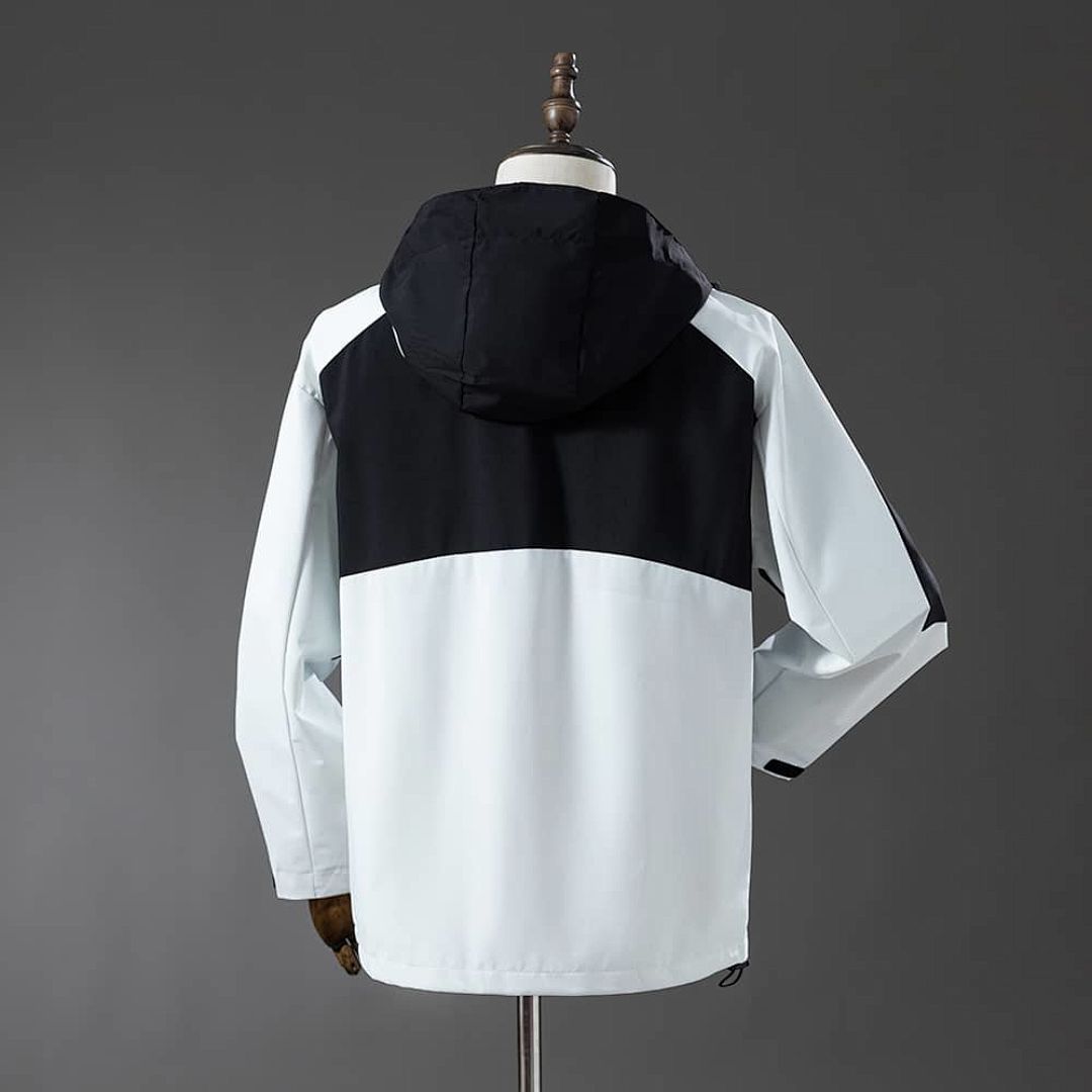 Real Betis Windbreaker - Black &amp; White S-XXL 10