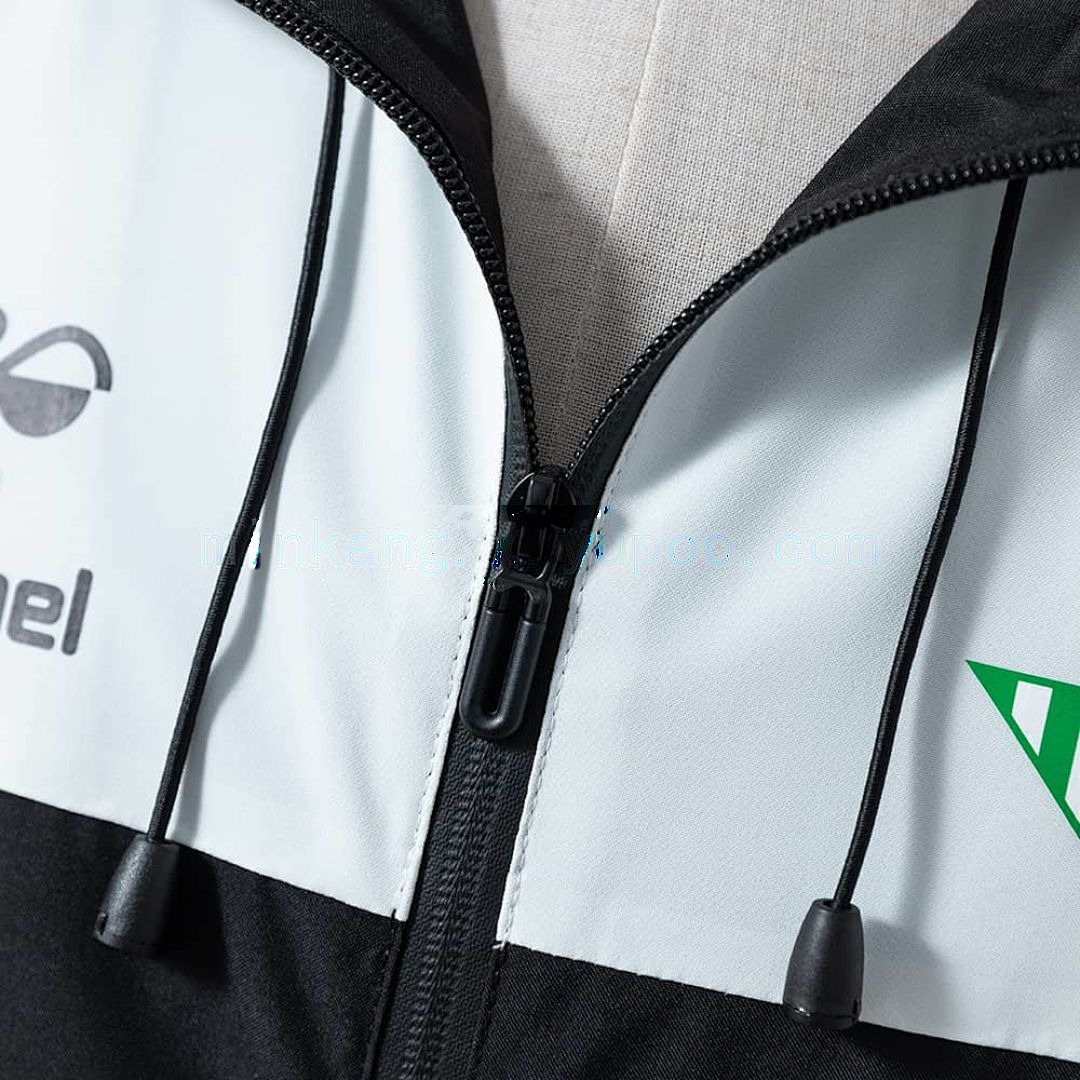 Real Betis Windbreaker - Black &amp; White S-XXL 8