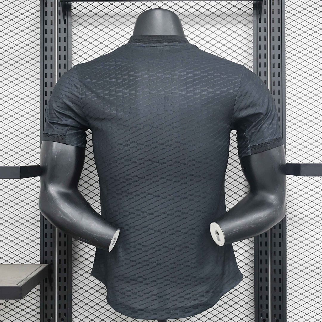 23-24 Real Madrid Special Edition Y3 Black Kit Player Version Shirt 2