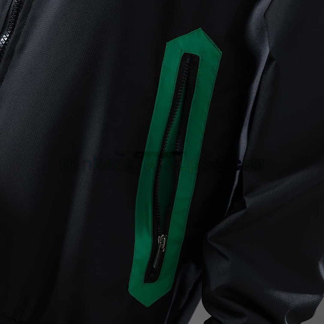 Real Betis Windbreaker - Fern Green &amp; White &amp; Black S-XXL 3