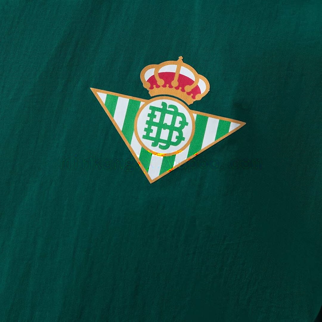 Real Betis Reversible Jacket Windbreaker - Green &amp; Yellow S-XXL 9