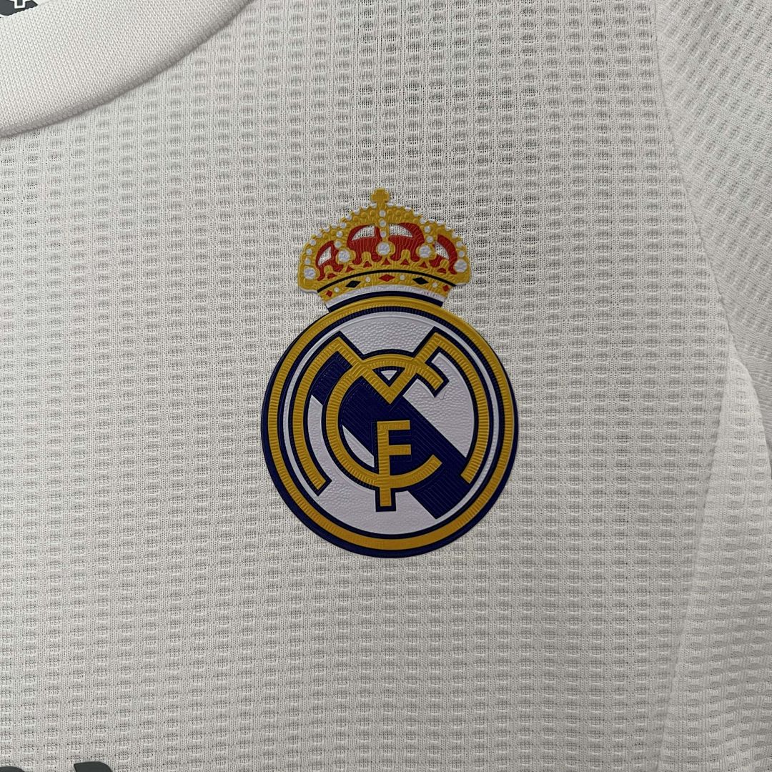 15-16 Real Madrid Home Retro Kids Kits Children Sets 7