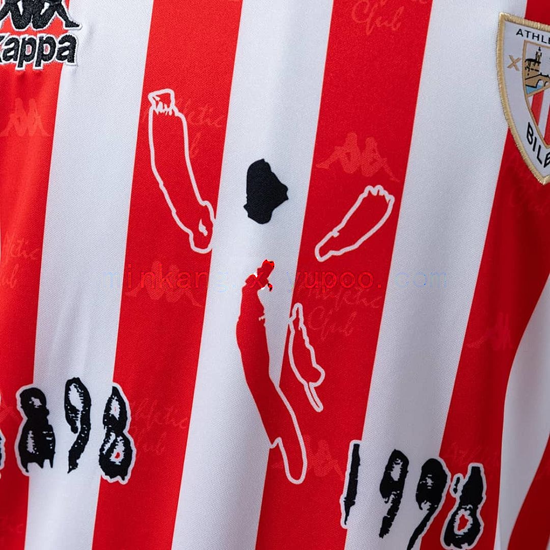 Retro Athletic Bilbao 100th Anniversary Home Stadium S-XXL 5