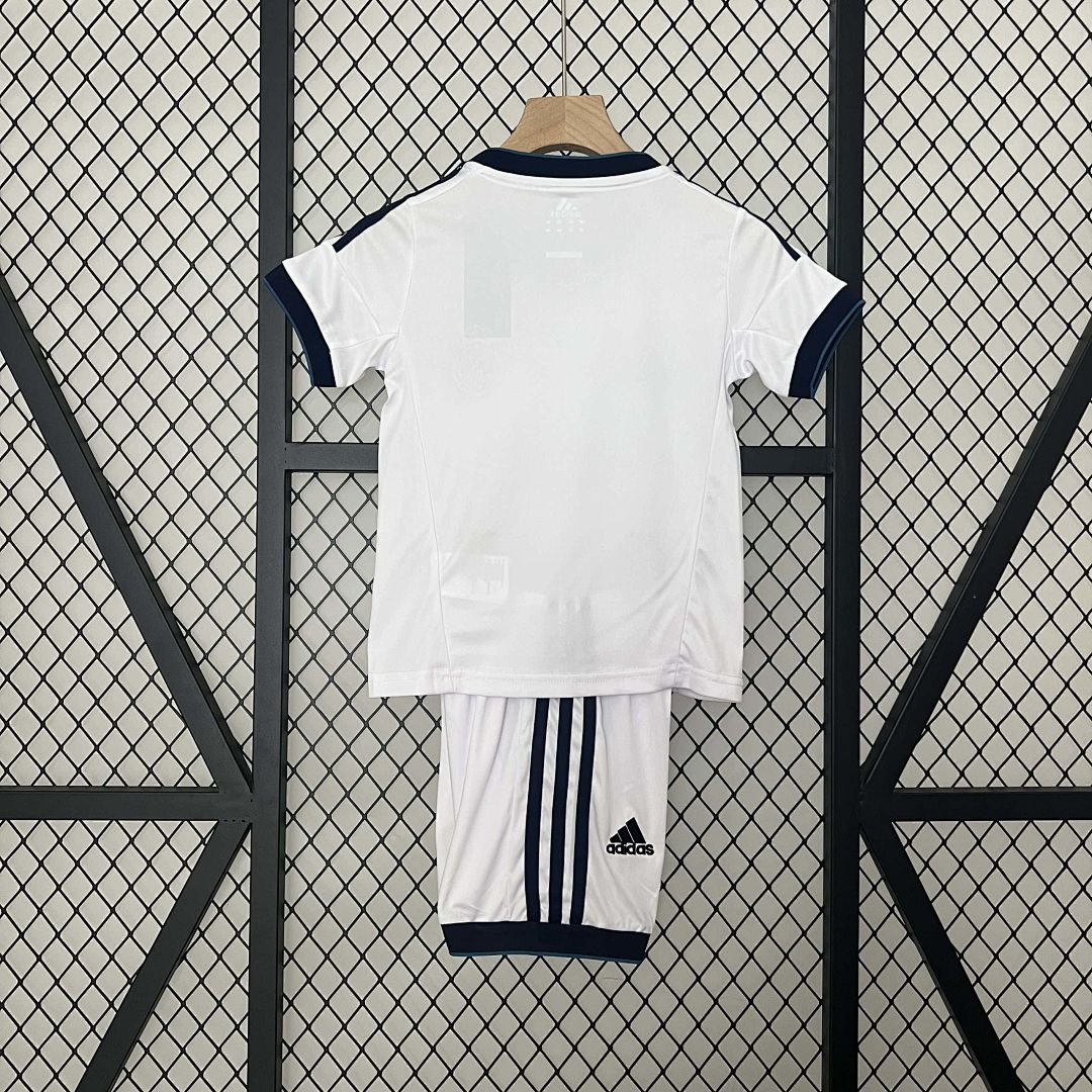 12-13 Real Madrid Home Retro Kid Kits Children Sets 3
