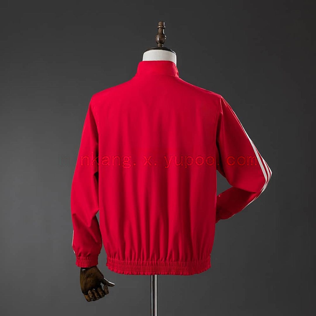 Athletic Bilbao Reversible Jacket Windbreaker - Red &amp; White S-XXL 5