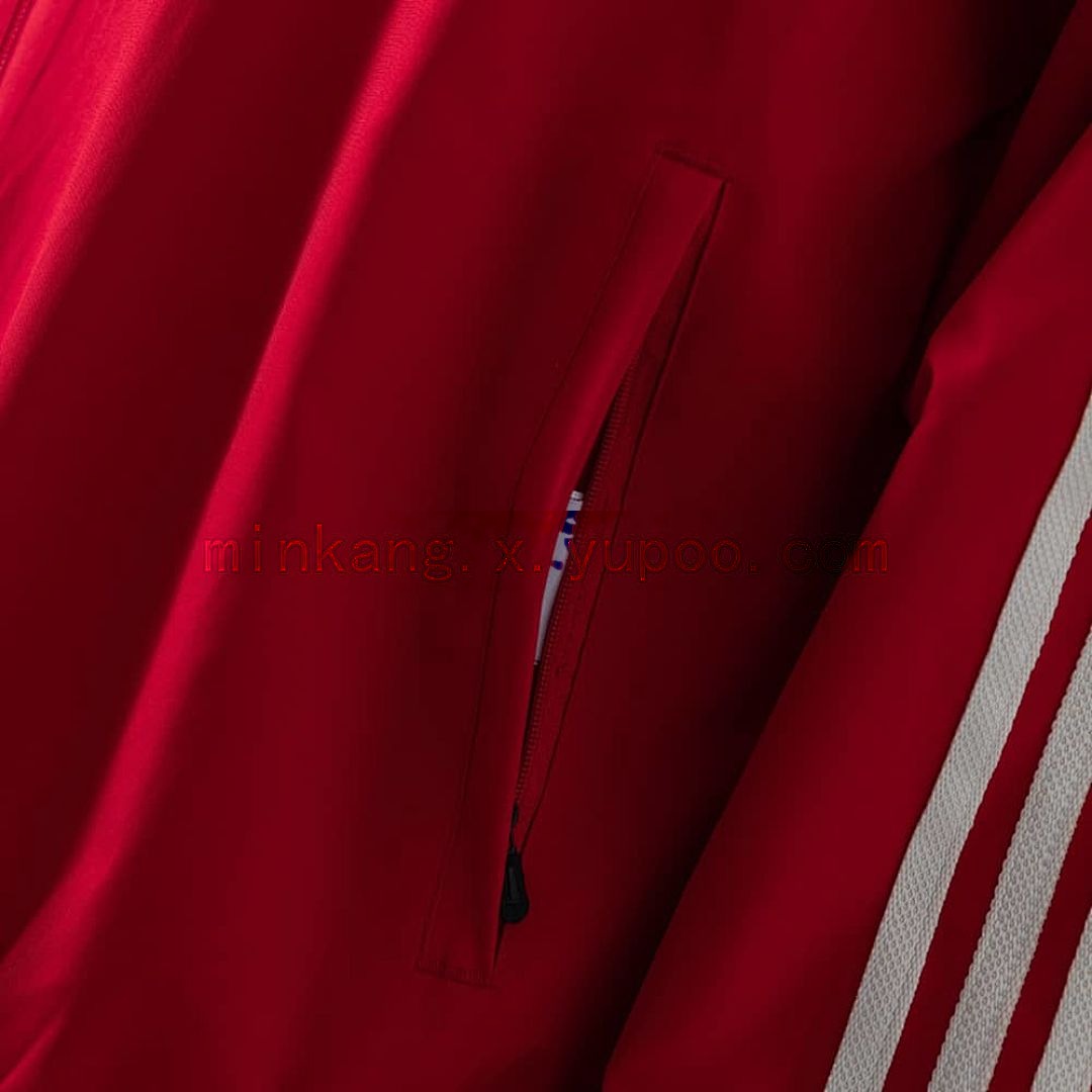 Athletic Bilbao Reversible Jacket Windbreaker - Red &amp; White S-XXL 6
