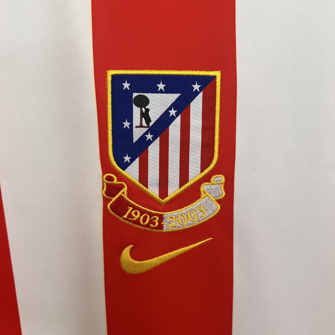 Retro Atletico Madrid 03_04 Centenary Home Stadium S-XXL 6
