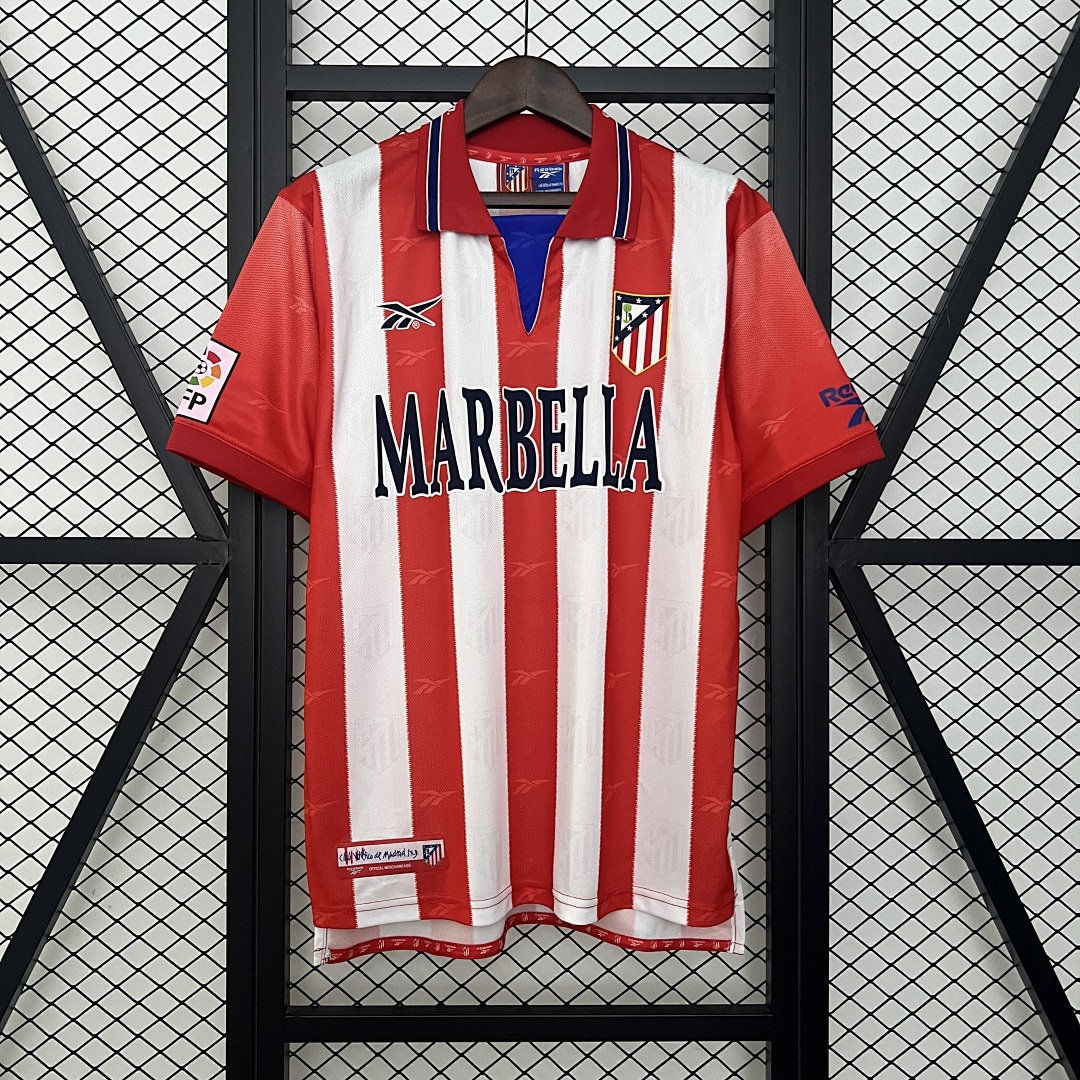 Retro Atletico Madrid 98_99 Home S-XXL