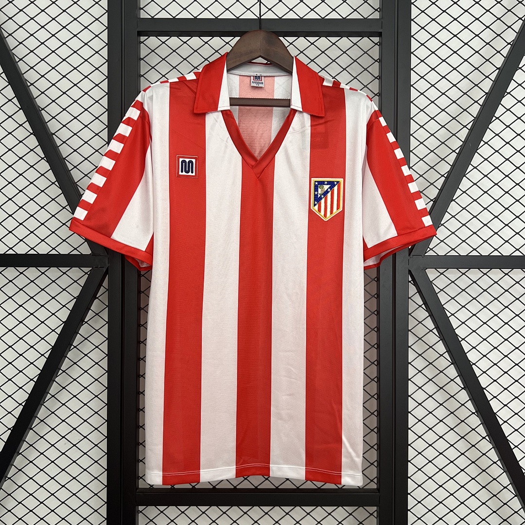 Retro Atletico Madrid 82_83 Home S-XXL