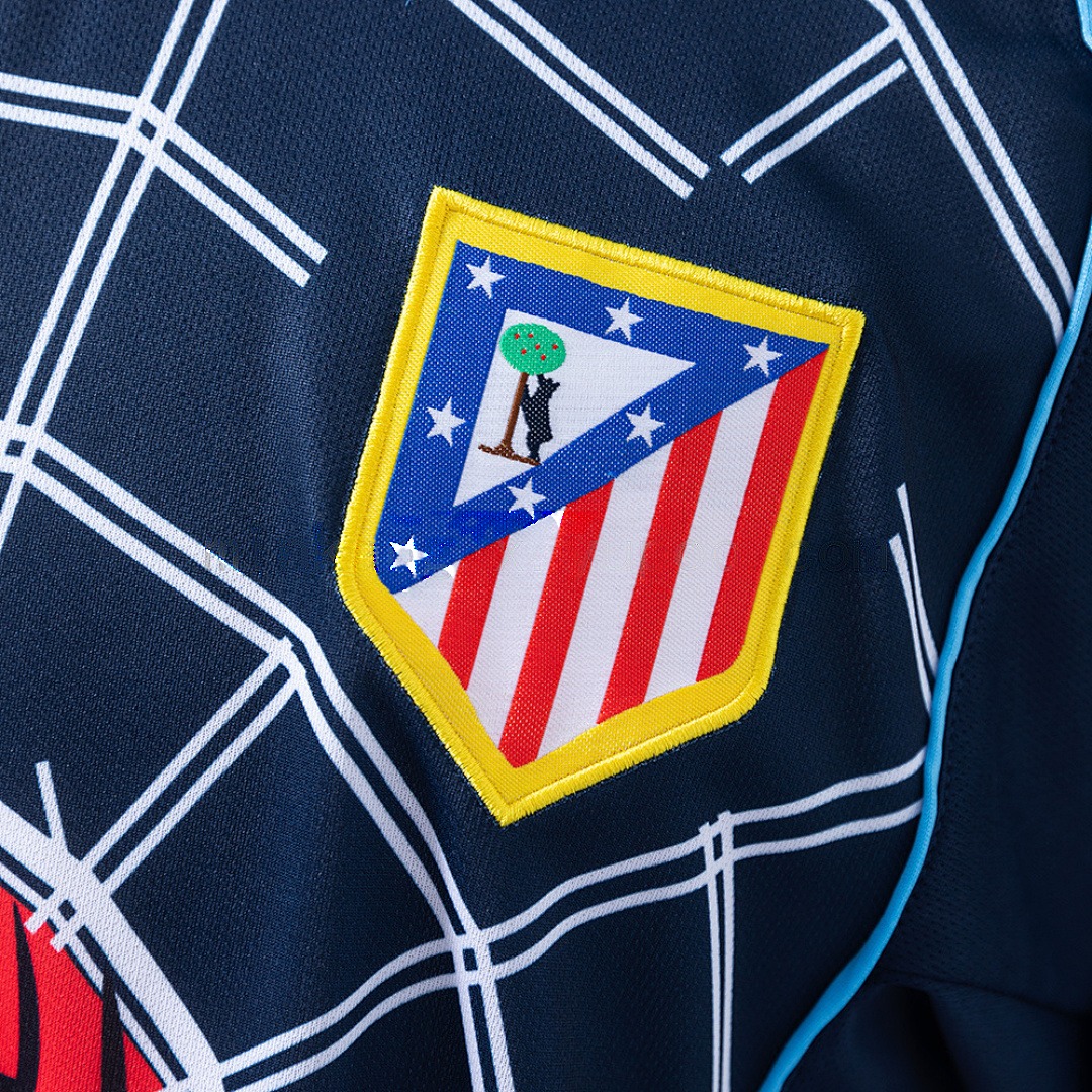 Atletico Madrid 04_05 Away Long Sleeve Retro Jersey S-XXL 4