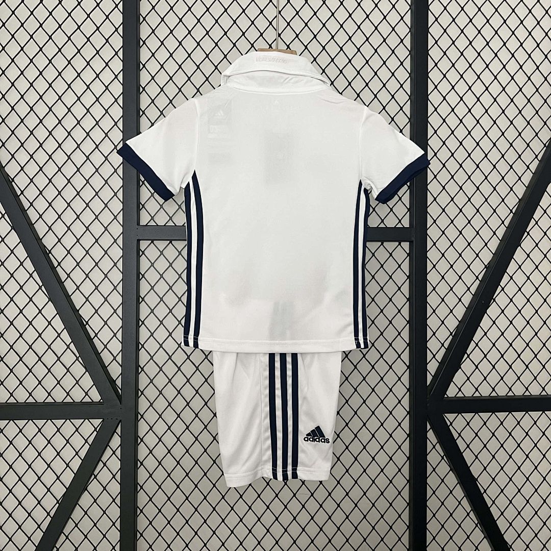 16-17 Real Madrid Home Retro Kid Kits Children Sets 3