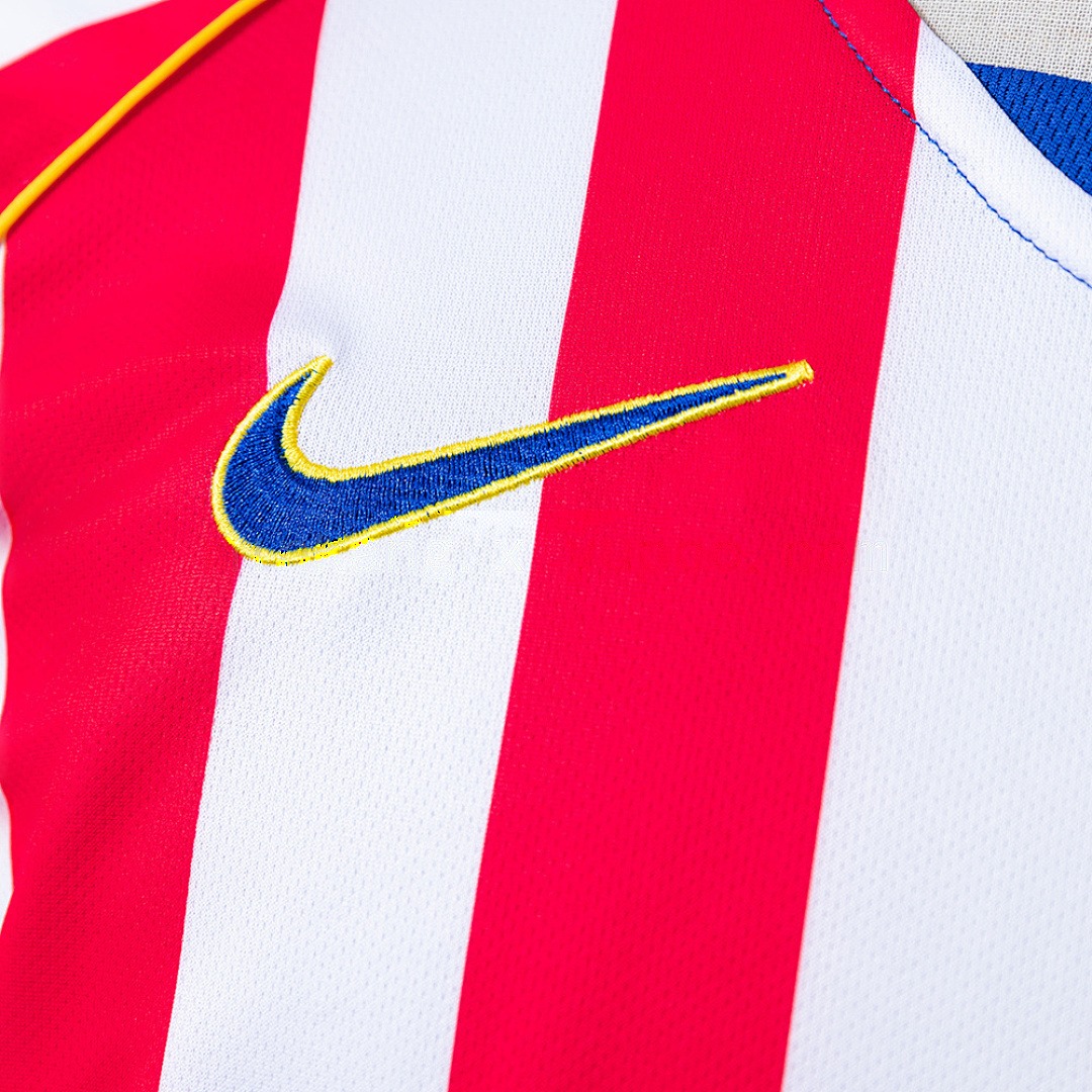 Atletico Madrid 04_05 Home Long Sleeve Retro Jersey S-XXL 3