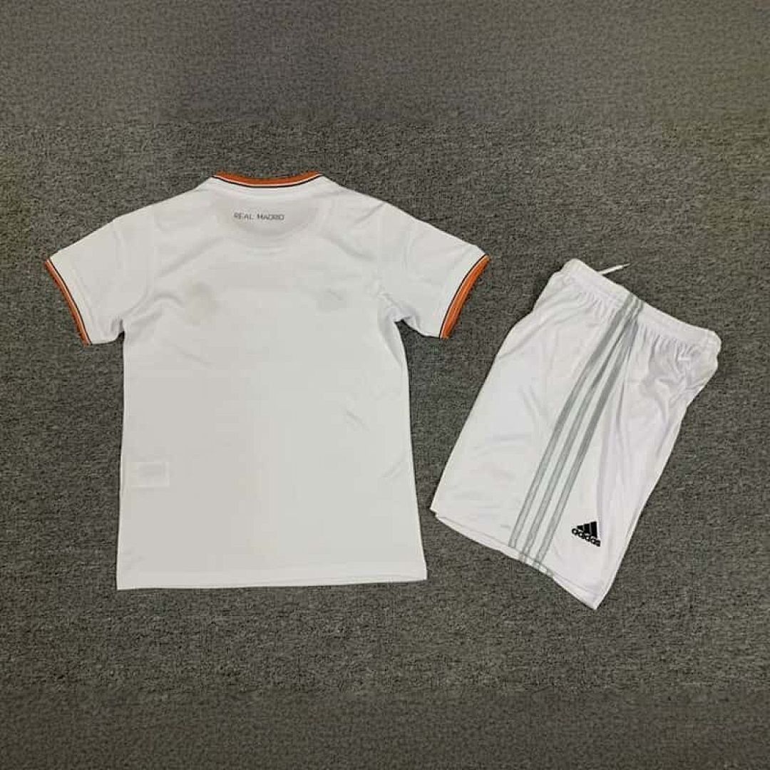 13-14 Real Madrid Home Retro Kid Kits Children Sets 10