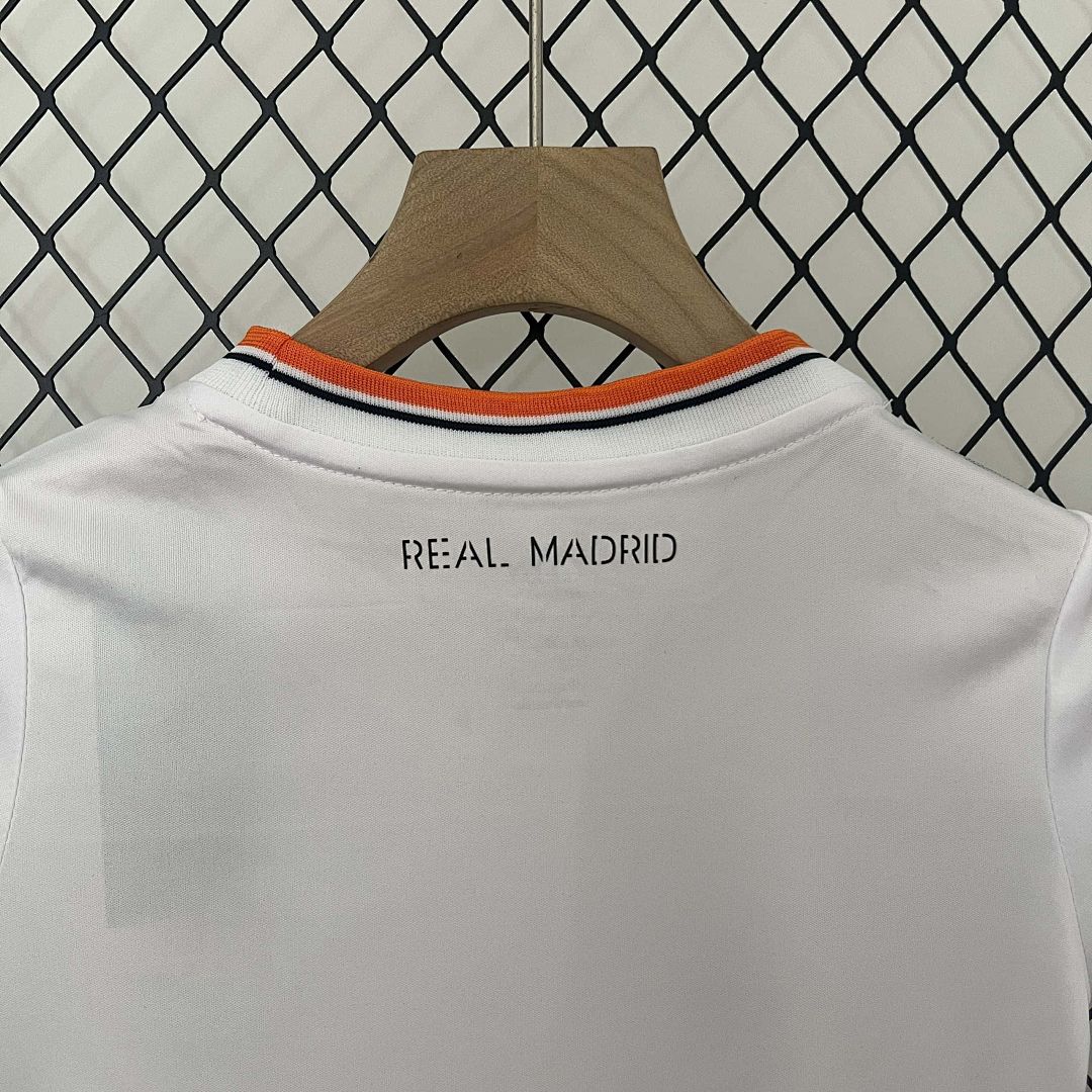 13-14 Real Madrid Home Retro Kid Kits Children Sets 2