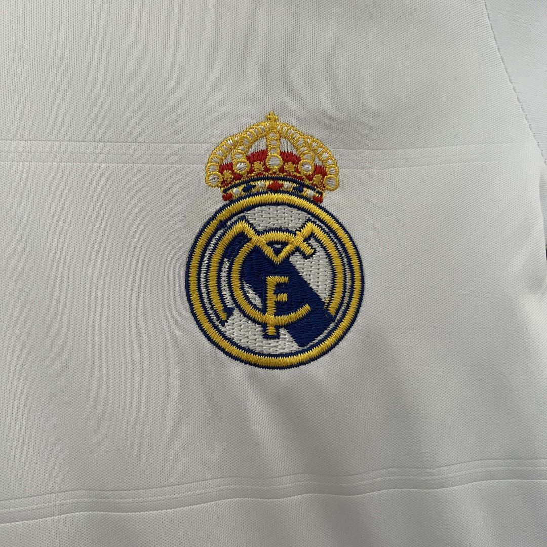 13-14 Real Madrid Home Retro Kid Kits Children Sets 6