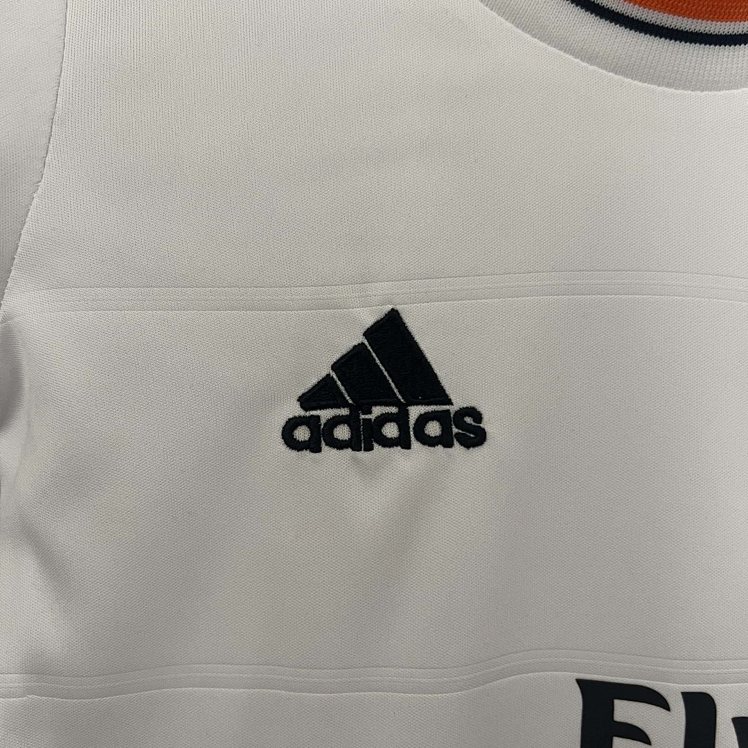 13-14 Real Madrid Home Retro Kid Kits Children Sets 7
