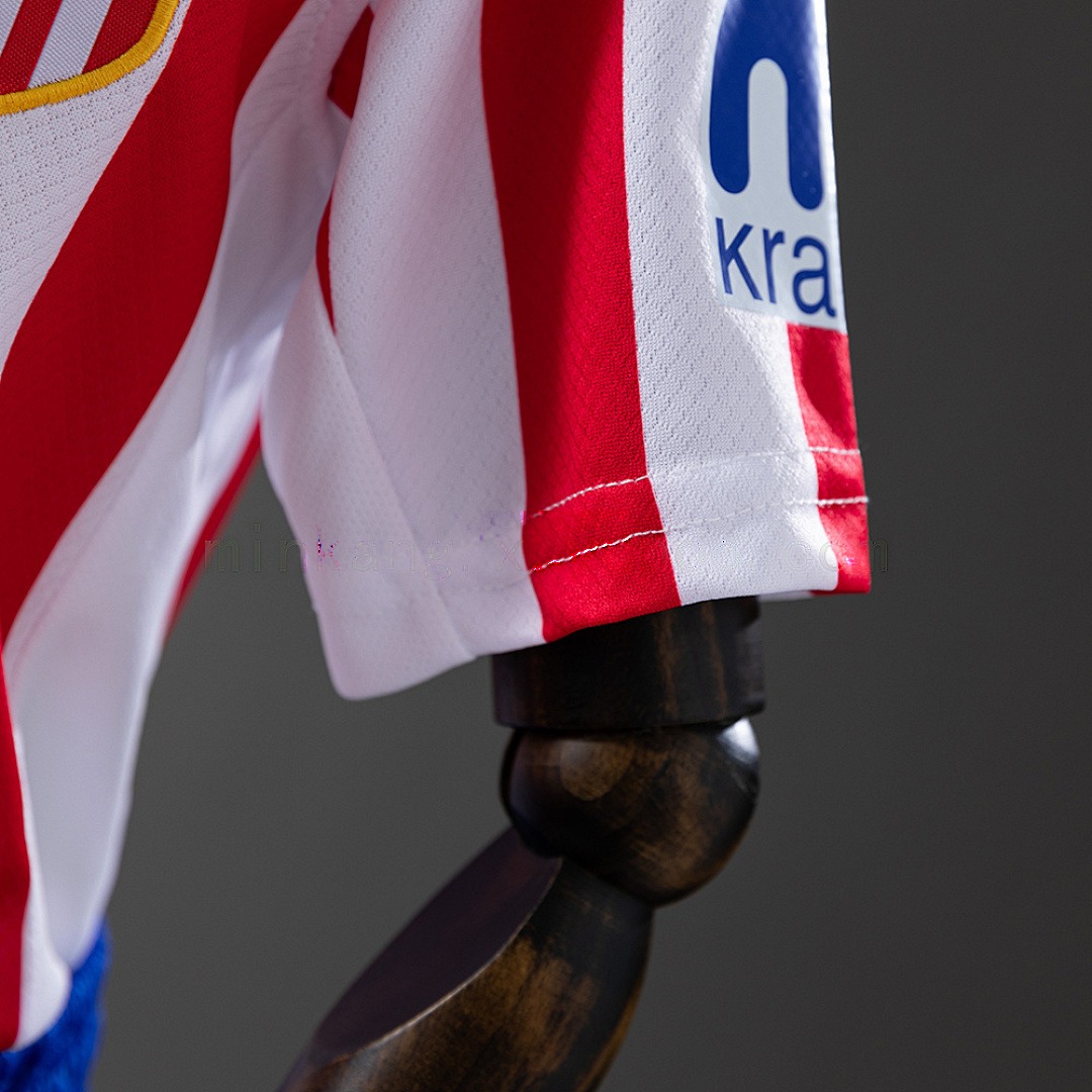 Atletico Madrid 25_26 Home kids kit Jersey SIZE 16-28 4