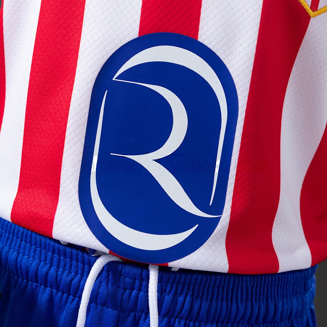 Atletico Madrid 25_26 Home kids kit Jersey SIZE 16-28 7