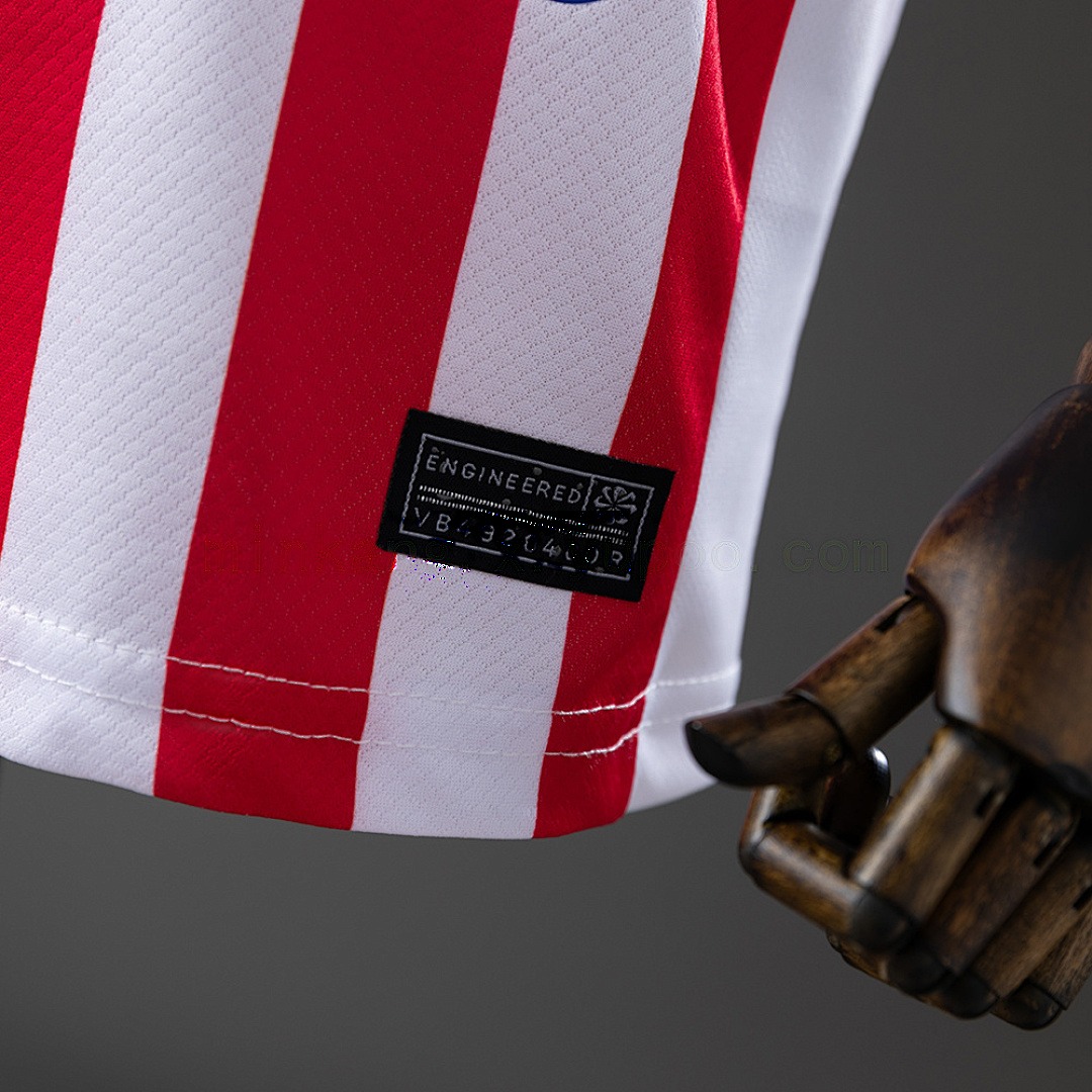 Atletico Madrid 25_26 Home kids kit Jersey SIZE 16-28 9