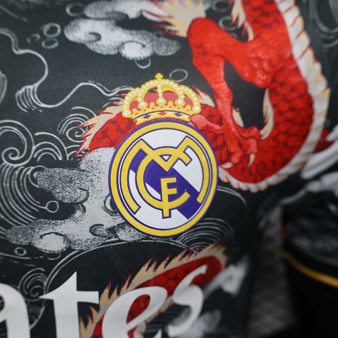 24-25 Real Madrid Red Dragon Special Edtion Kit Player Version Shirt 7