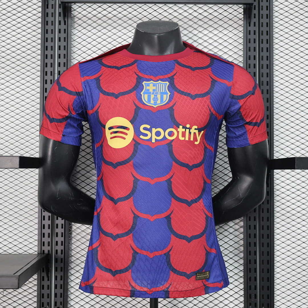 2024 New Barcelona Pre-match Server Player Edition S-XXL 22