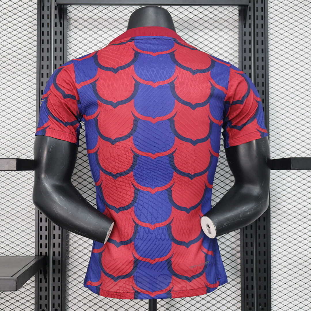 2024 New Barcelona Pre-match Server Player Edition S-XXL 4