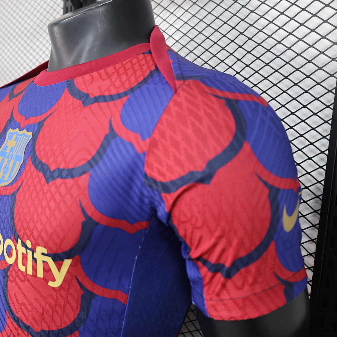 2024 New Barcelona Pre-match Server Player Edition S-XXL 8