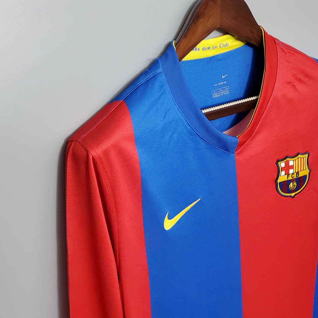 Retro Barcelona 06_07 Long sleeve home S-XXL 9