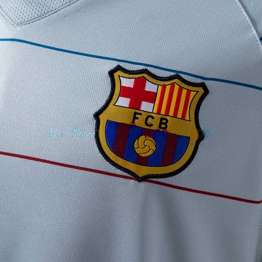 Barcelona 03_04 Away Retro Long Sleeve Jersey S-XXL 4