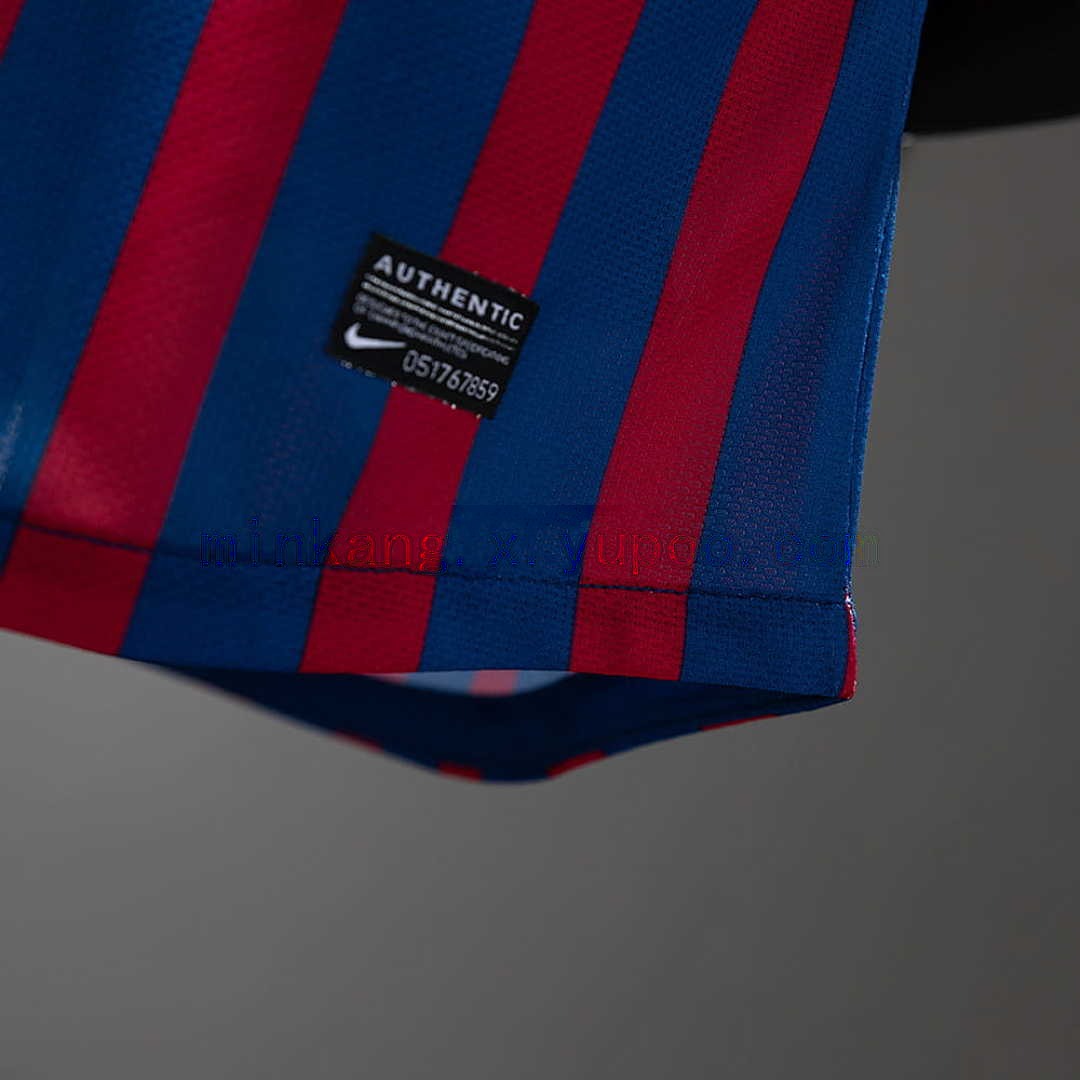 Barcelona 11_12 Home Player Version Retro Jersey S-3XL 2