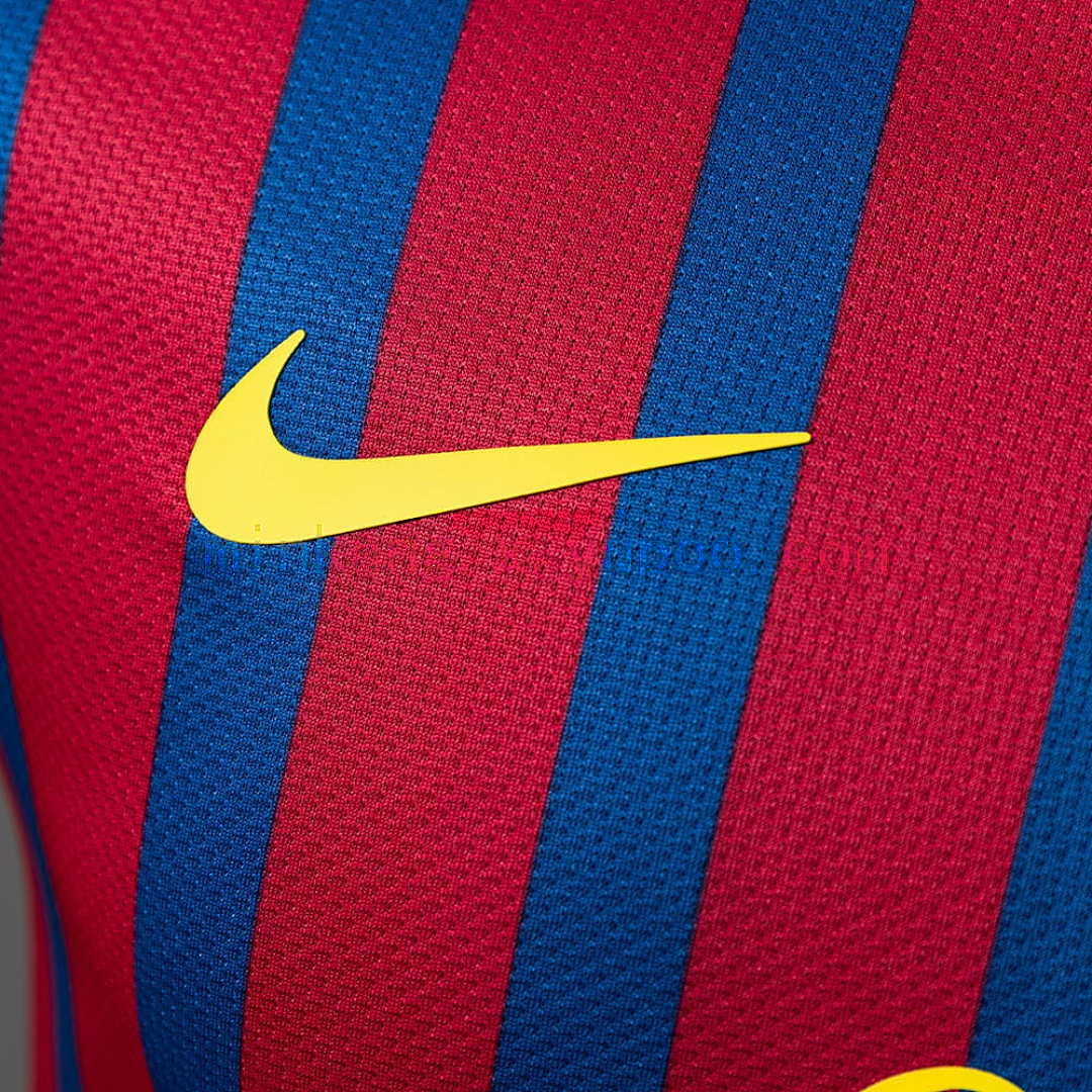 Barcelona 11_12 Home Player Version Retro Jersey S-3XL 4