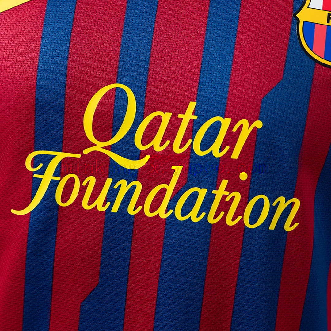 Barcelona 11_12 Home Player Version Retro Jersey S-3XL 6