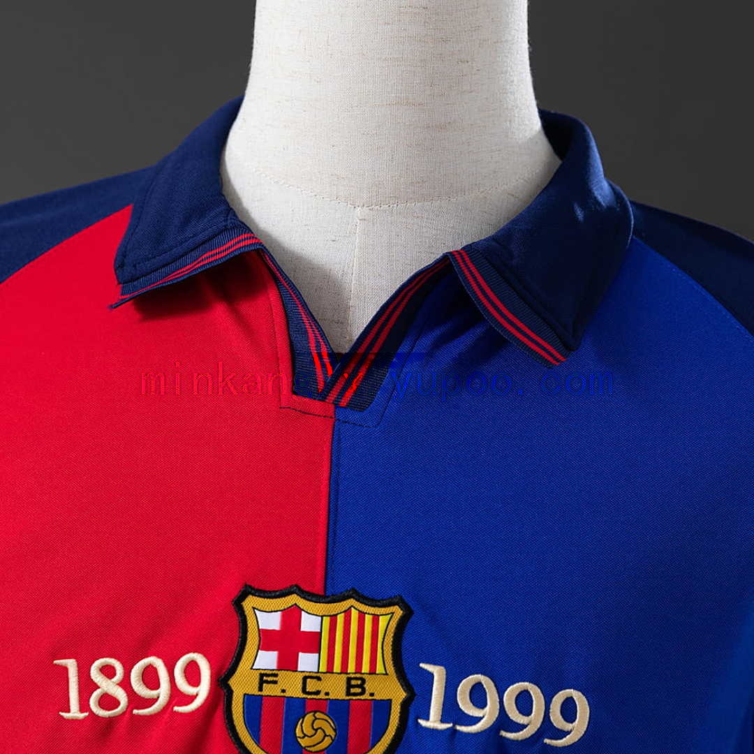 Retro Barcelona 100th Anniversary version home S-XXL 6