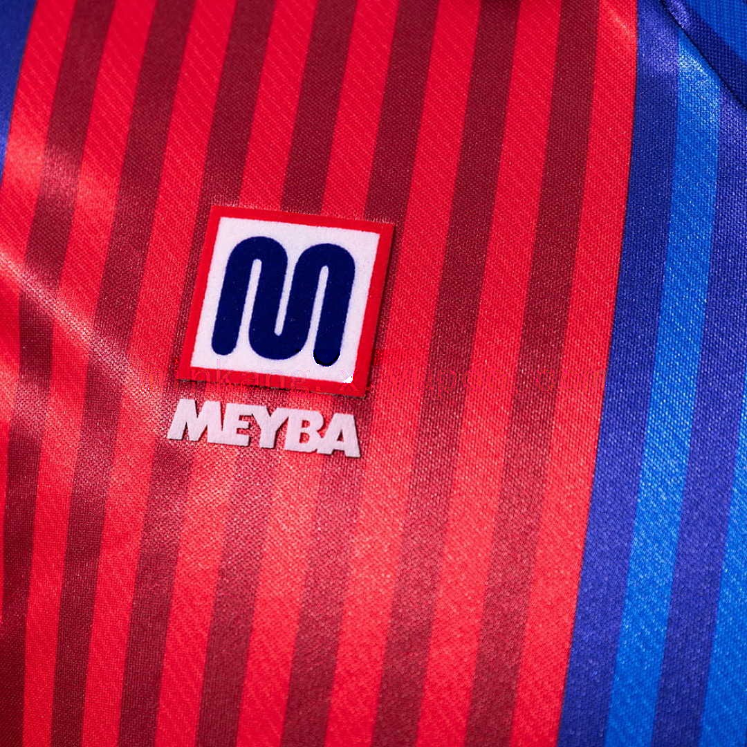 Barcelona 1992 Home Long Sleeve Retro Jersey S-XXL 3
