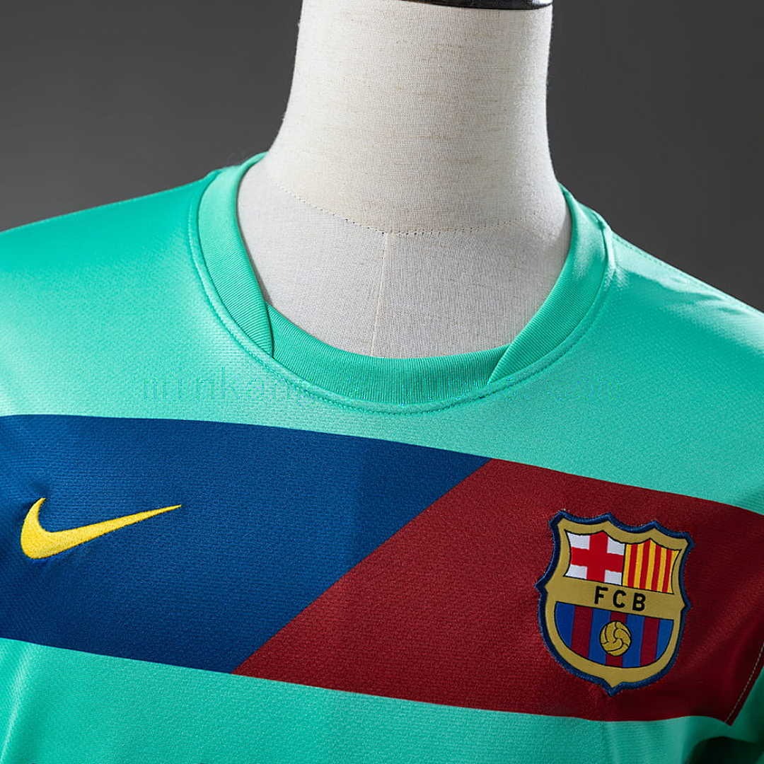 Barcelona 10_11 Away Long-Sleeve Retro Jersey S-XXL 10