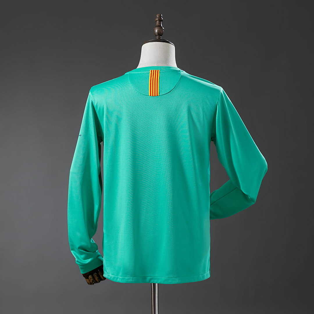 Barcelona 10_11 Away Long-Sleeve Retro Jersey S-XXL 2