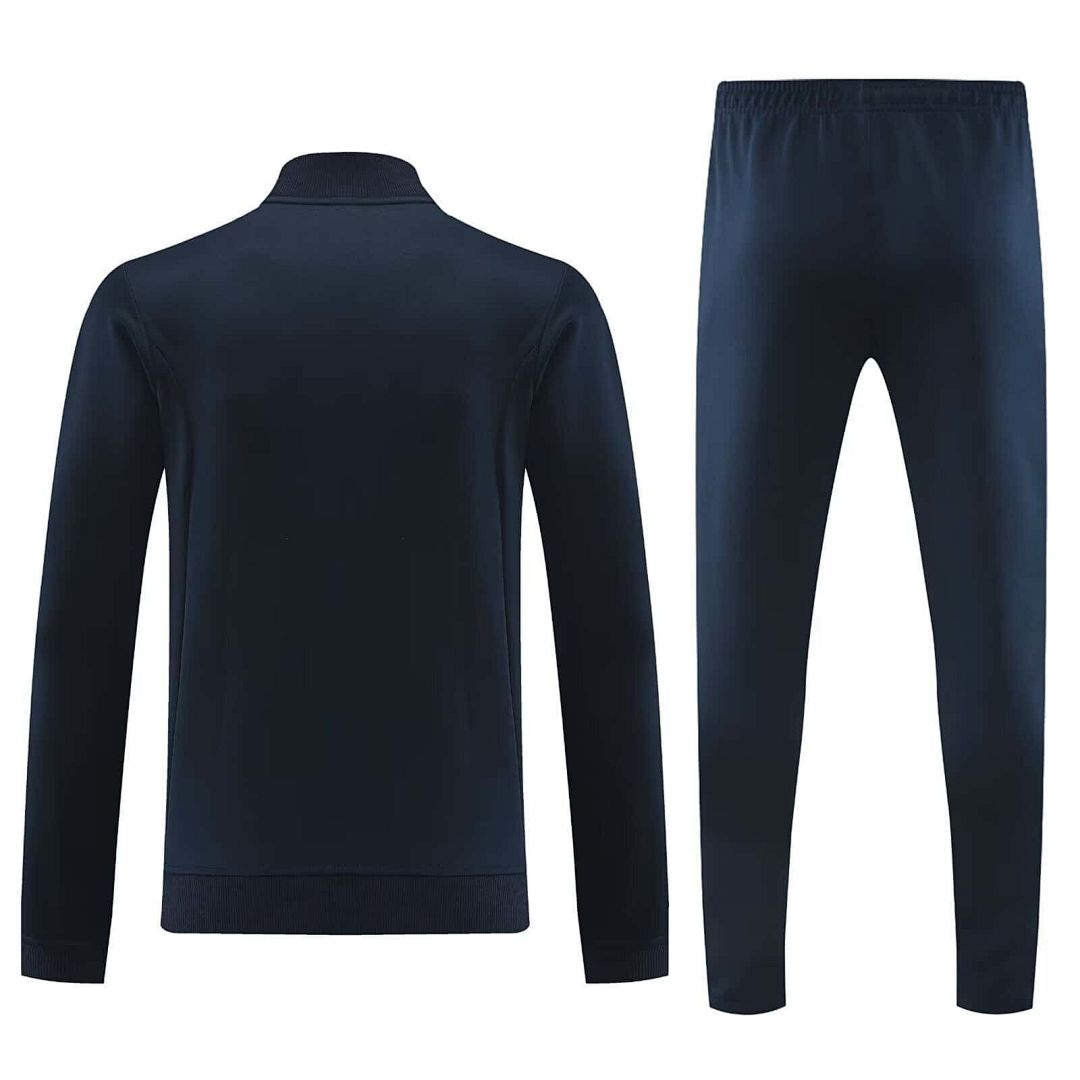 24-25 Real Madrid Long Sleeve Kits Black Jacket Suits 2