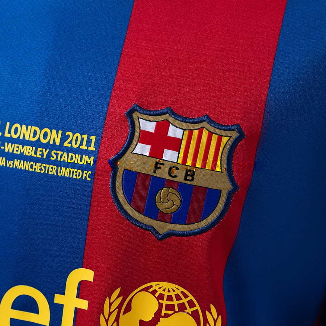 Barcelona 2010_11 Home Retro Jersey S-4XL 4