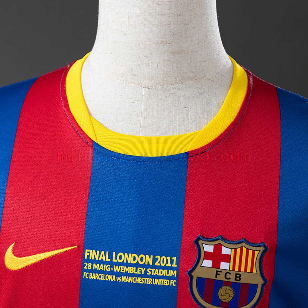 Barcelona 2010_11 Home Retro Jersey S-4XL 6