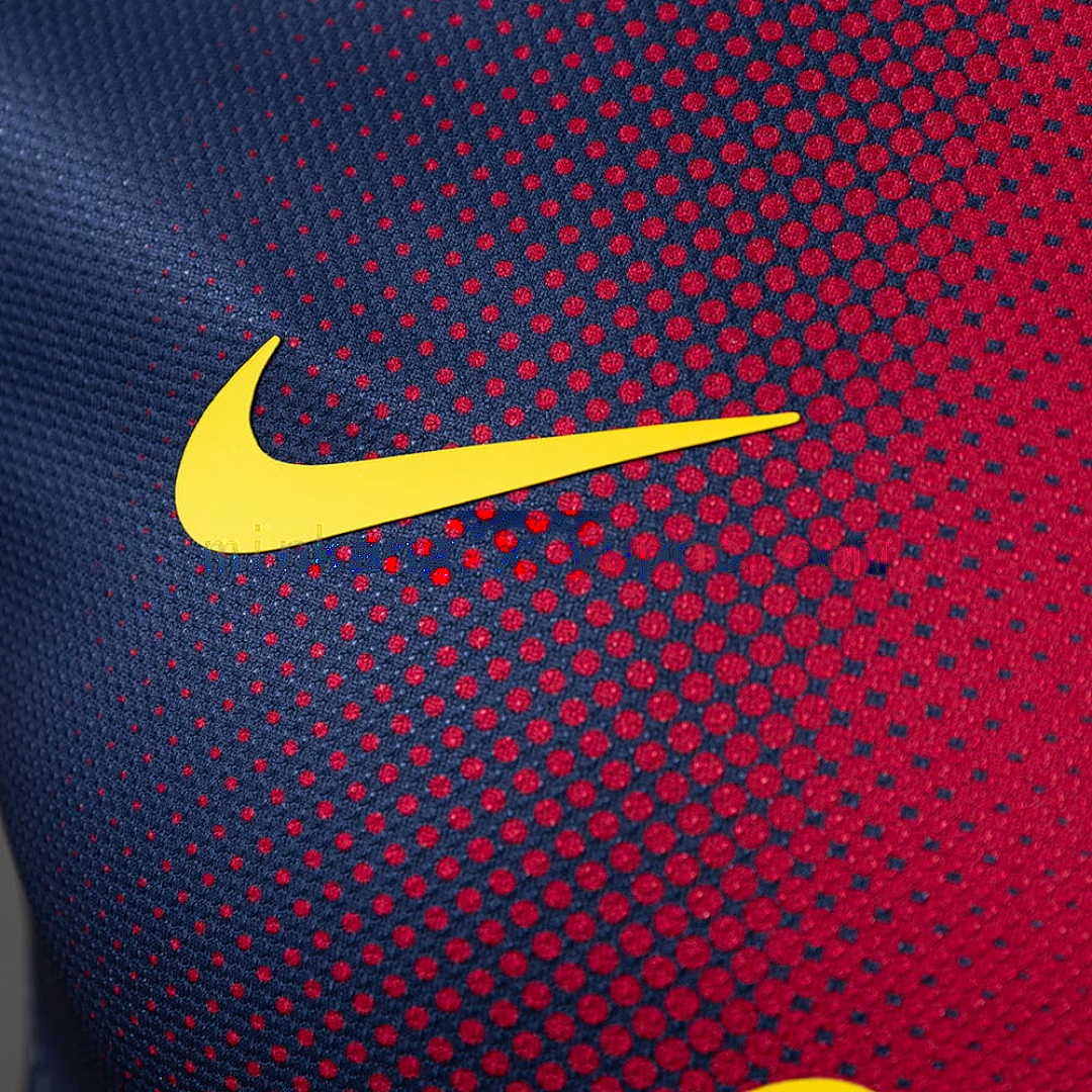 Barcelona 12_13 Home Player Version Retro Jersey S-3XL 4
