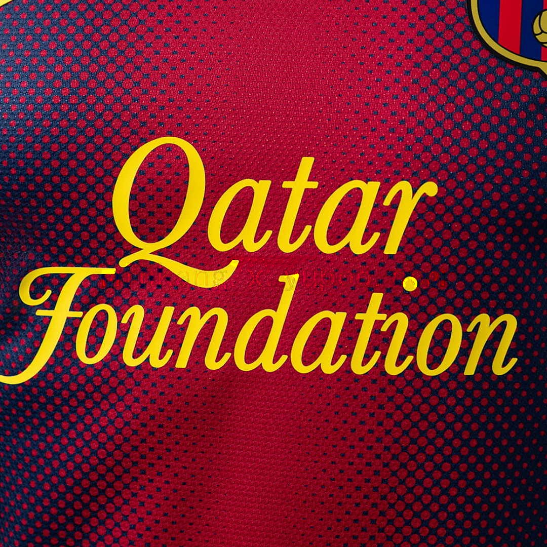 Barcelona 12_13 Home Player Version Retro Jersey S-3XL 6