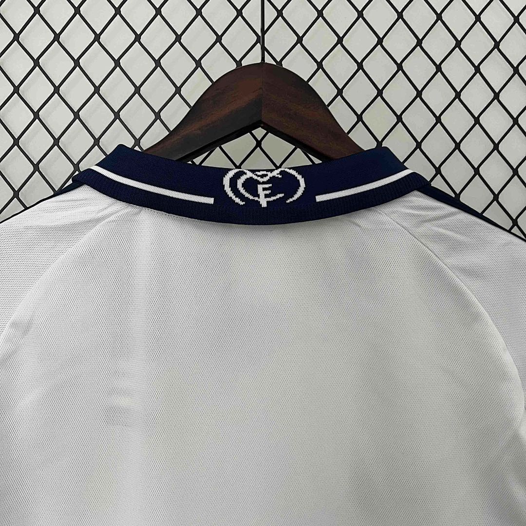 00-01 Real Madrid Home Retro Kit Long Sleeve Vintage Shirt 7