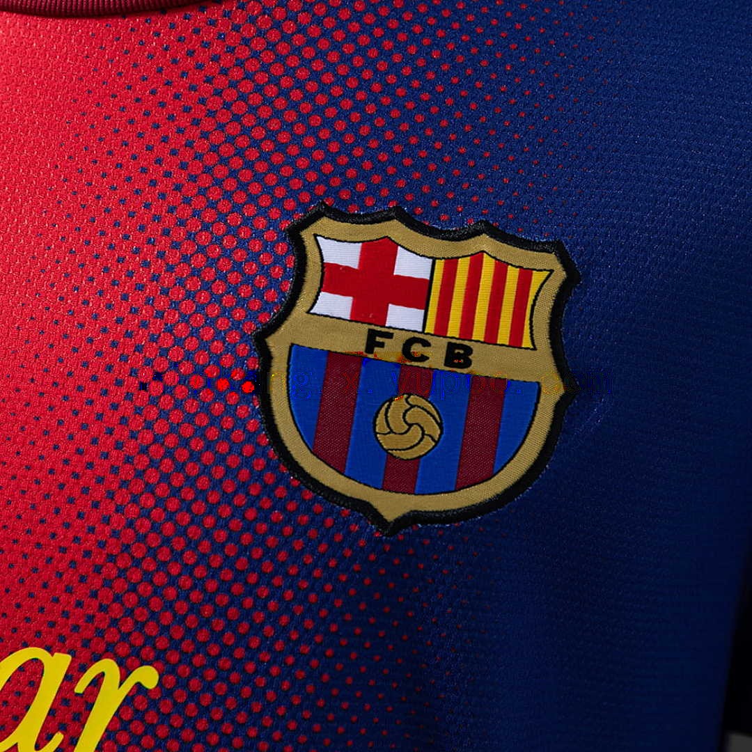 Barcelona 12_13 Home Retro Jersey S-XXL 5