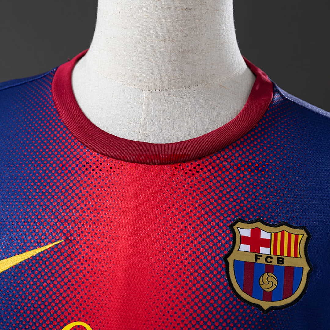 Barcelona 12_13 Home Retro Jersey S-XXL 7