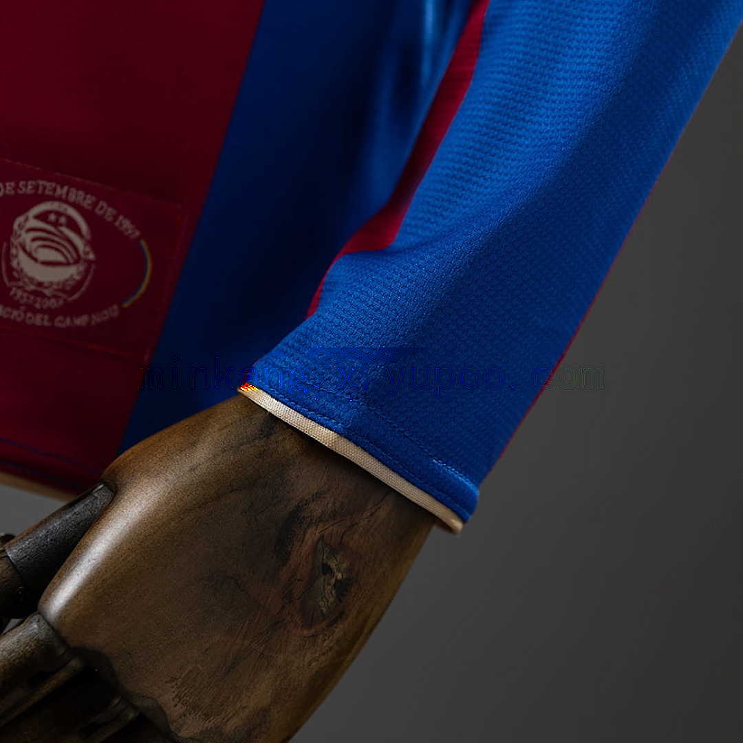 Retro 07_08 Barcelona long sleeves home S-XXL 3