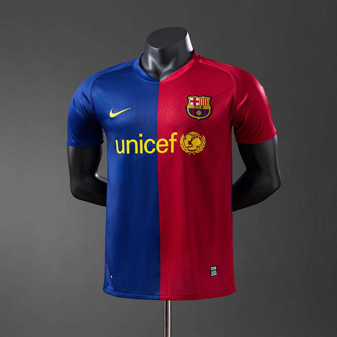 Barcelona 2008_09 Player Version Retro Home Jersey S-3XL